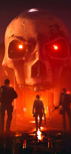Iphone Xs Max The Division Baggrund — Galaxy A17 Wallpapers