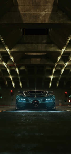 iPhone Xs Bugatti Baggrund — Dæmpet Wallpapers