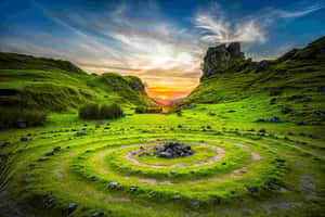 Grøn natur-baggrund — MacBook Air 13 Wallpapers
