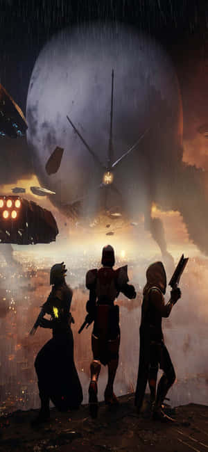 Iphone Xs Destiny 2 Baggrund — iPhone 16 Wallpapers