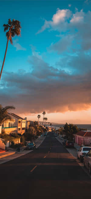 iPhone X Californien Baggrund — iPhone Se Wallpapers