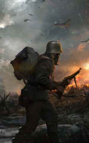 Battlefield Telefon — Galaxy Tab S10 Lite Wallpapers