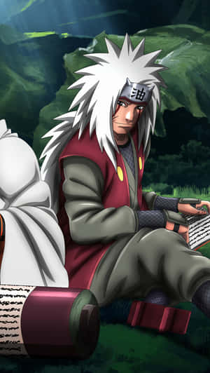 Oplev kraften i Uzumaki-arven — Naruto telefon GIF Wallpapers