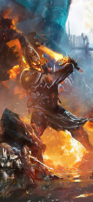 Iphone X Total War Warhammer Baggrund — Vivo S50 Wallpapers