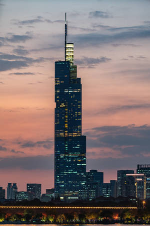 Oplyst Høj Willis Tower — Xiaomi Pad 9 Pro Wallpapers