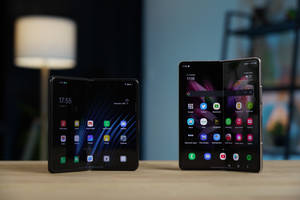Oppo og Samsung foldbare telefoner