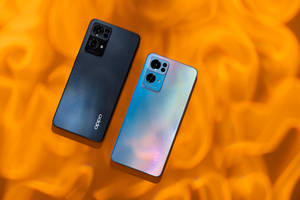 Oppo-telefoner flad-layout