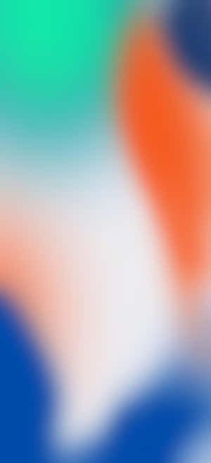 Orange og Grøn Baggrund — Pixel 10 Wallpapers
