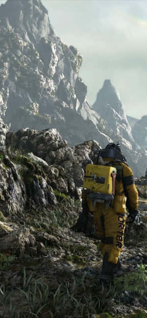 Iphone Xs Max Death Stranding Baggrund — IQOO Wallpapers