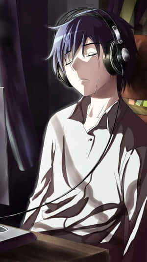 Trist anime-baggrund — Sørgelig anime GIF Wallpapers