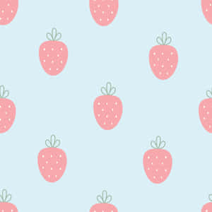 Pastel jordbærfrugt — Pastel pink Wallpapers