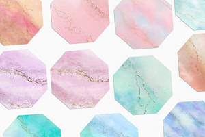 Pastel marmorfliser — Pastel regnbue Wallpapers