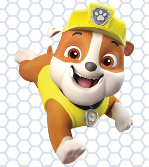 Paw Patrol Rubble wallpaper — Oppo Find N6 Wallpapers