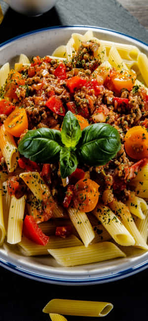Iphone X Pasta Baggrund — iPhone 17e Wallpapers