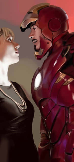 Pepper Potts står stærkt — iPhone 12 Wallpapers