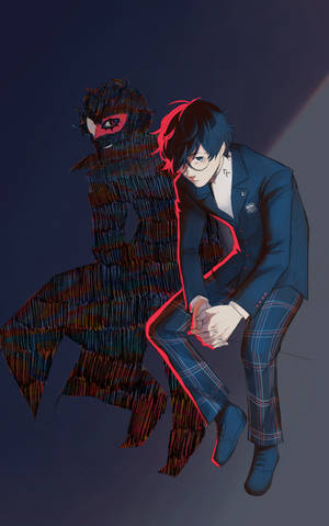 Persona 5 Royal Joker i mørket tapet — Lenovo Idea Tab Wallpapers
