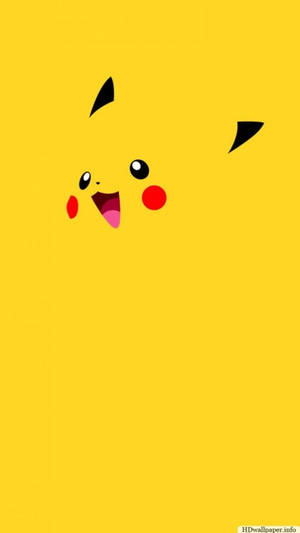Pikachu I Gult Iphone 6 — iPhone 6 Wallpapers