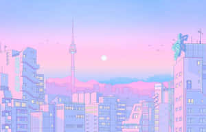 Pink Anime Aesthetic billeder — Æstetisk pink Wallpapers