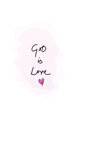 Pink Heart I Love Jesus IPhone — Galaxy Tab Active5 Pro Wallpapers