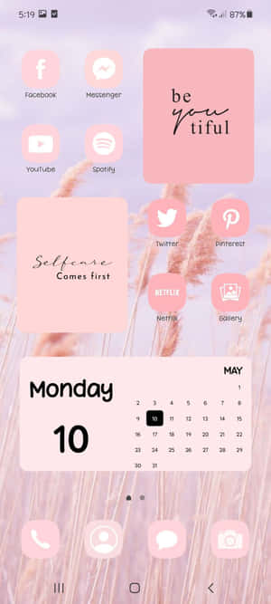 Æstetiske widgets billeder — OnePlus Nord CE5 Wallpapers