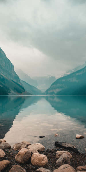Pixel 3 Vinterbaggrund — Vinteræstetik Wallpapers