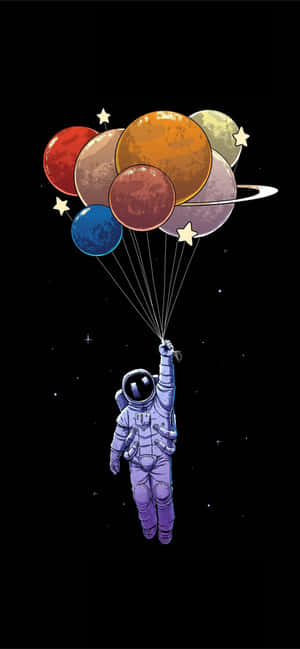 Astronaut Iphone — Galaxy A17 Wallpapers