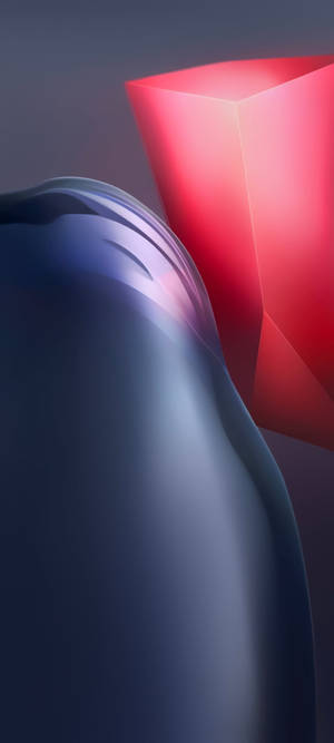 POCO X2 Rød Grå Abstrakt — Honor GT Pro Wallpapers
