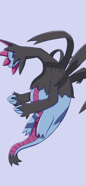 Pokémon Hydreigon set fra siden — Pixel 8a Wallpapers