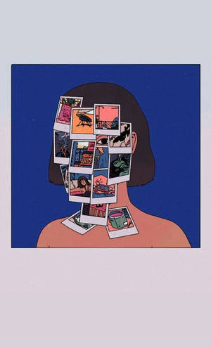 Polaroid-billeder æstetiske skitser — Sej tegning Wallpapers