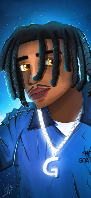 Polo G Cartoon Kæde — Galaxy S26 Wallpapers