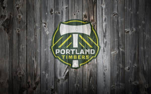 Portland Timbers logo grafisk kunst — Grafisk design Wallpapers