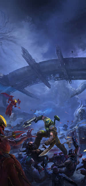 Pixel 3xl Doom Baggrund — Honor X9e Pro Wallpapers