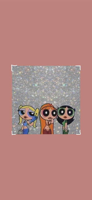 Powerpuff-pigerne som teenagere-baggrund — iPhone 14 Pro Max Wallpapers