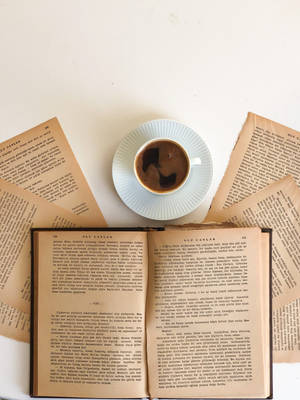 Preppy æstetisk kaffesider baggrund — Preppy æstetik Wallpapers