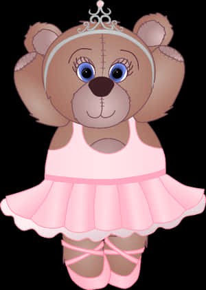 Ballerina Clipart Teddybjørn - Teddybjørn Ballerina, HD Png Download