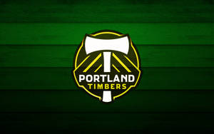 Professionel fodbold Portland Timbers emblem — Fodbold GIF Wallpapers