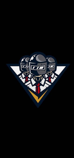 PUBG Gamer Gaming Logo baggrund — iPhone 16 Plus Wallpapers