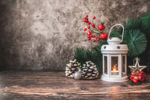 Søde æstetiske julebilleder