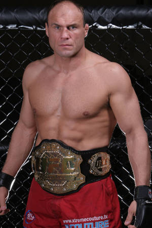 Randy Couture med bælte — Huawei MatePad Wallpapers