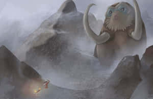 Realistisk illustration af Mamoswine Pokemon — Pokemon Wallpapers
