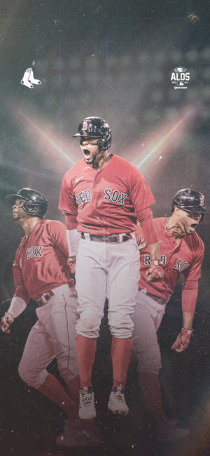 Red Sox-spiller Xander Bogaerts — iPhone 17e Wallpapers