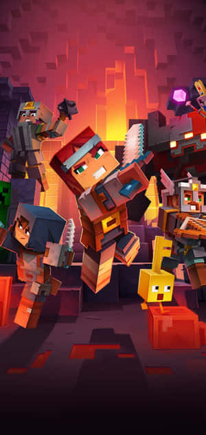 Pixel 3 Minecraft Baggrund — Vivo T5x Wallpapers