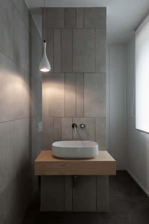 Rent og minimalistisk toilet-design — Vivo Pad SE Wallpapers