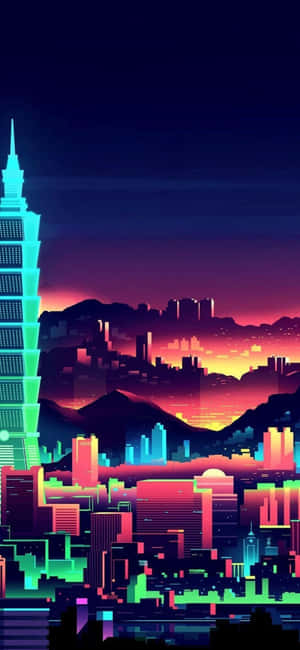 Retro 80'er æstetik — Huawei nova 15 Max Wallpapers