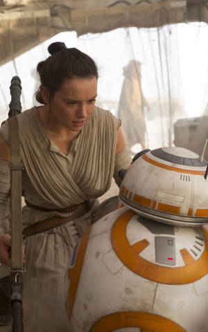 Rey og BB-8 Star Wars tablet — Galaxy Tab Active5 Wallpapers