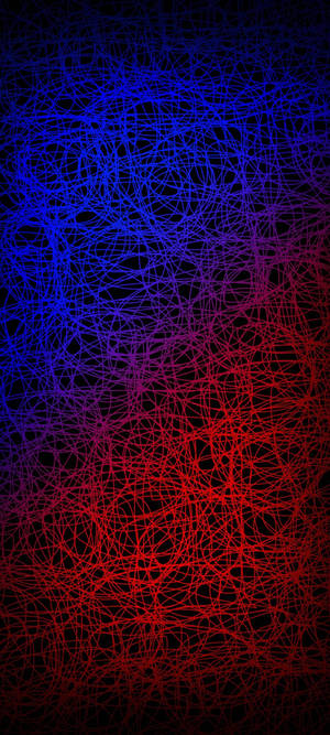 Rød og blå kradset kunst tapet — iPhone 15 Pro Max Wallpapers