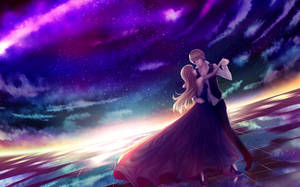 Romantisk anime-dans tapet — Anime dans Wallpapers