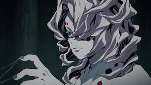 Rui med edderkoppehår fra Demon Slayer tapet