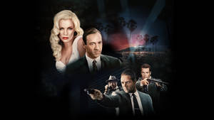 Baggrund med Russell Crowe L.A. Confidential — Chromebook Wallpapers