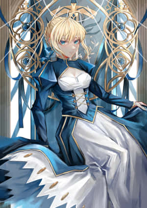 Saber Fate Stay Night — Vivo Pad5e Wallpapers
